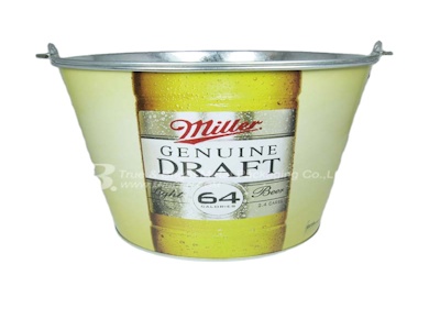 Горячая Распродажа,Металлическое Ведро Для Льда И Пива 5qt Со Специальным Логотипом